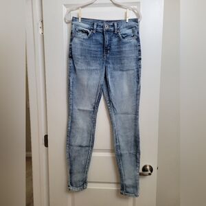 Maurices High Rise Super Slim Jean Size 10 Reg